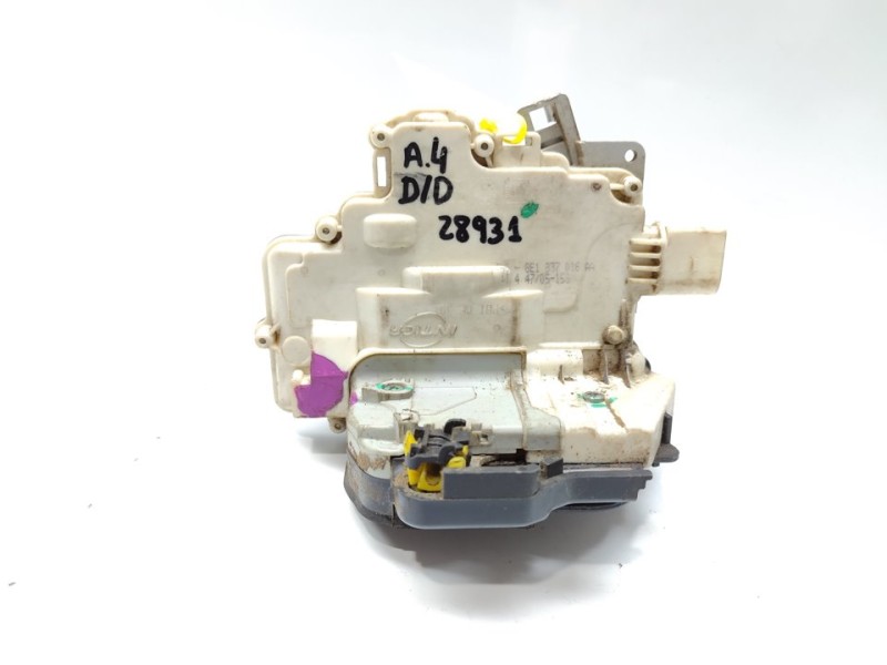 Recambio de cerradura puerta delantera derecha para audi a4 avant (8e) 2.0 tdi referencia OEM IAM 8E1837016AA  
