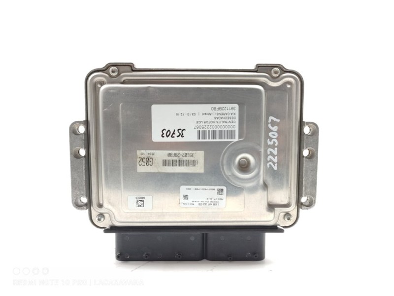 Recambio de centralita motor uce para kia carens ( ) attract referencia OEM IAM 391122BFB0  