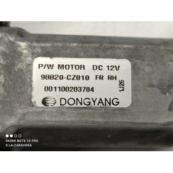 Recambio de elevalunas delantero derecho para ssangyong korando crystal 4x2 referencia OEM IAM 98820CZ010  