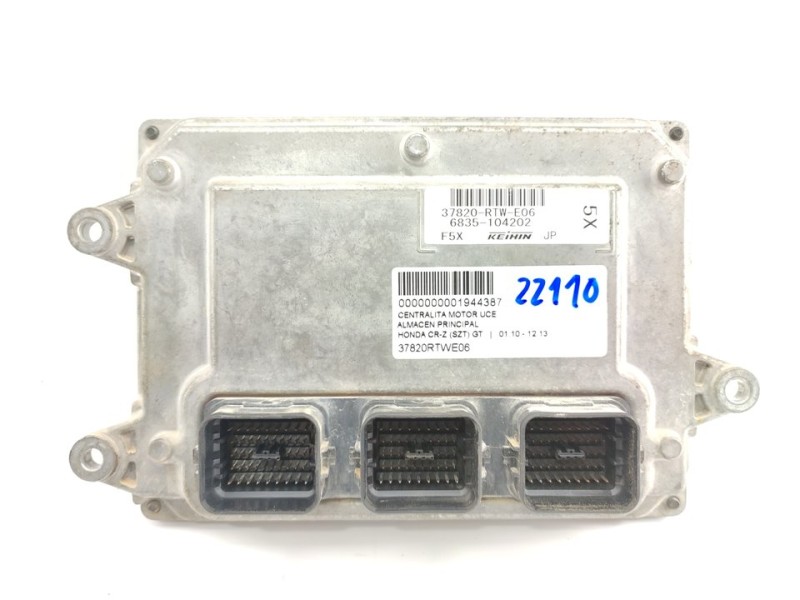 Recambio de centralita motor uce para honda cr-z (szt) gt referencia OEM IAM 37820RTWE06  