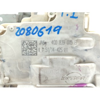 Recambio de cerradura puerta trasera izquierda para audi a3 (8v) ambiente referencia OEM IAM 4G0839015B  