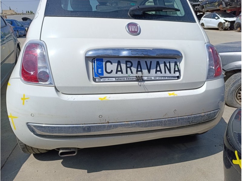 Recambio de paragolpes trasero para fiat nuova 500 (150) lounge referencia OEM IAM 71777638  