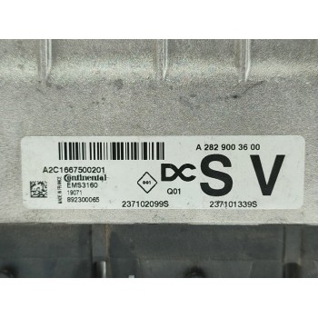 Recambio de centralita motor uce para renault kadjar life referencia OEM IAM A2829003600  