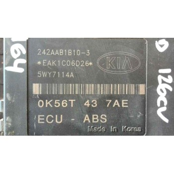 Recambio de abs para kia carnival 2.9 turbodiesel cat referencia OEM IAM 0K56T437A0  