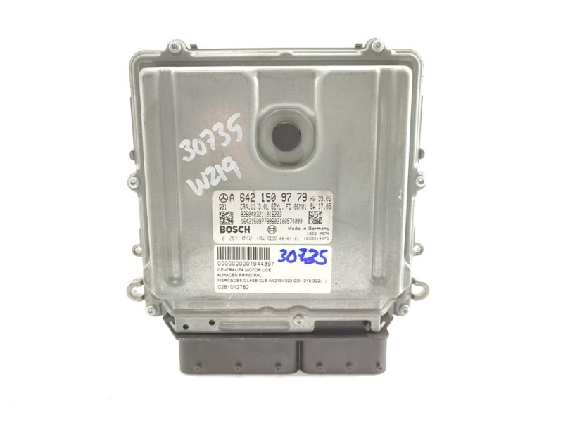 Recambio de centralita motor uce para mercedes-benz clase cls (w219) 320 cdi (219.322) referencia OEM IAM 0281012782  