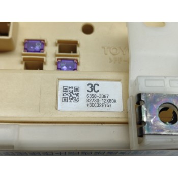 Recambio de caja reles / fusibles para toyota auris active referencia OEM IAM 8273012X80A  