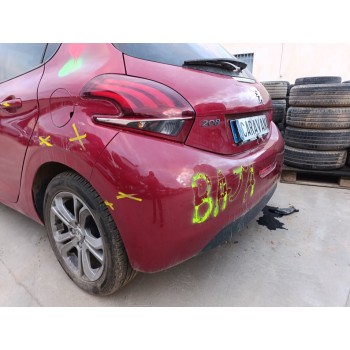 Recambio de paragolpes trasero para peugeot 208 active referencia OEM IAM 1607254580  