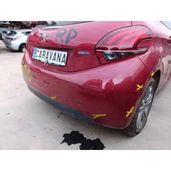 Recambio de paragolpes trasero para peugeot 208 active referencia OEM IAM 1607254580  