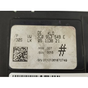 Recambio de modulo electronico para volkswagen passat berlina (3c2) advance referencia OEM IAM 3C0953549E  