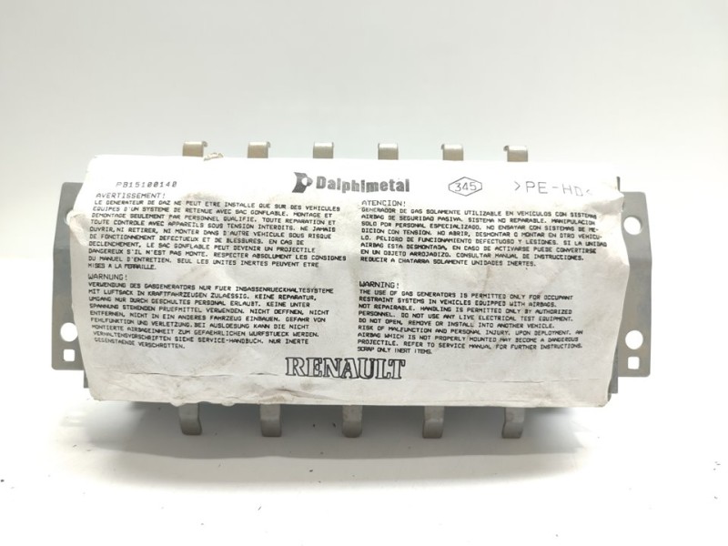 Recambio de airbag delantero derecho para renault clio iii 1.5 dci diesel fap referencia OEM IAM 8200961047  
