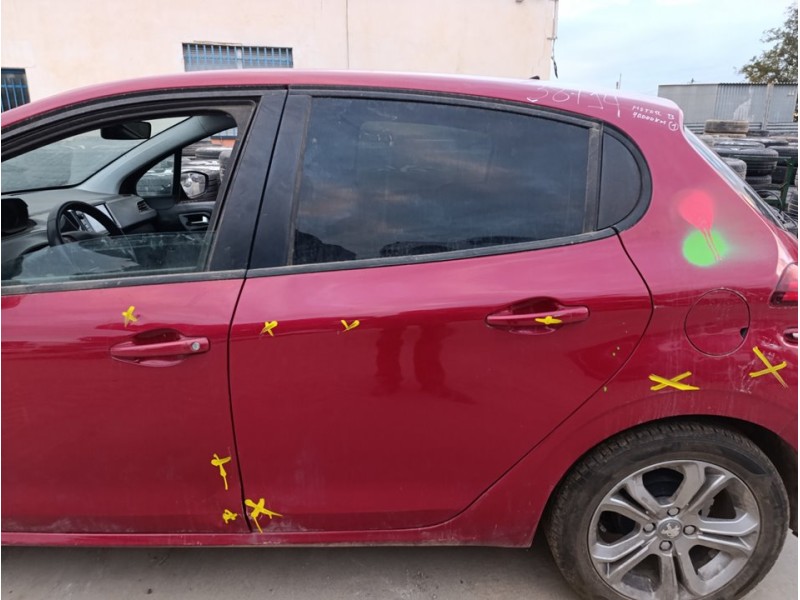 Recambio de puerta trasera izquierda para peugeot 208 active referencia OEM IAM 9671907580  