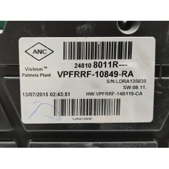 Recambio de cuadro instrumentos para renault captur adventure referencia OEM IAM 248108011R  