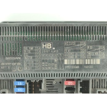 Recambio de caja reles / fusibles para nissan np300 pick-up (d23) acenta double cab 4x4 referencia OEM IAM 284B74JW1B  