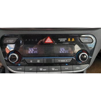 Recambio de mando climatizador para hyundai ioniq hybrid referencia OEM IAM 97250G2050MBI  