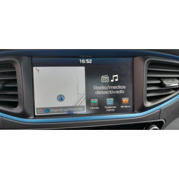 Recambio de pantalla multifuncion para hyundai ioniq hybrid referencia OEM IAM 96550G2251PGB  