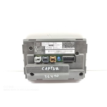 Recambio de pantalla multifuncion para renault captur limited referencia OEM IAM 259152544R  