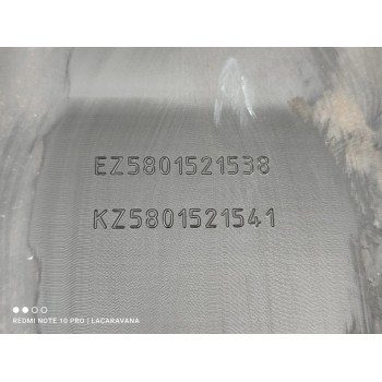 Recambio de moldura para iveco daily furgón fg 33 s ... v batalla 3520 referencia OEM IAM 5801521538  