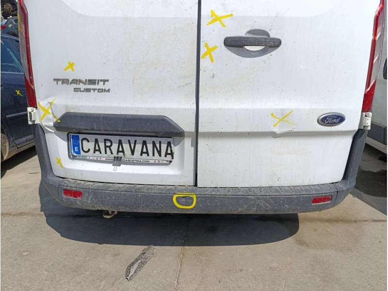 Recambio de paragolpes trasero para ford transit custom kombi 310 l1 referencia OEM IAM BK2117E962AC5CND  