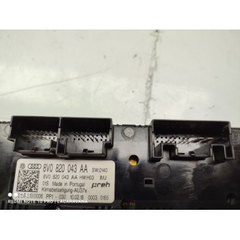 Recambio de mando climatizador para audi q2 (gab) 30 tdi sport referencia OEM IAM 8V0820043AA  