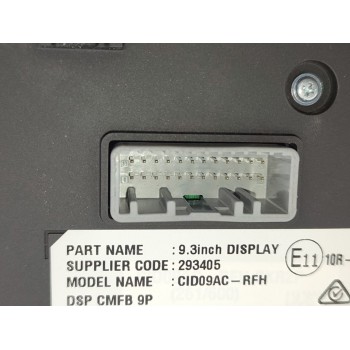 Recambio de pantalla multifuncion para renault arkana (eu version) equilibre referencia OEM IAM 280912259R  