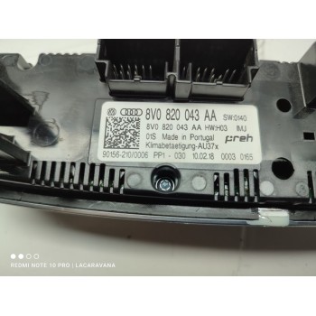 Recambio de mando climatizador para audi q2 (gab) 30 tdi sport referencia OEM IAM 8V0820043AA  