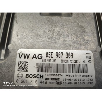 Recambio de centralita motor uce para volkswagen t-roc advance referencia OEM IAM 05E907309  