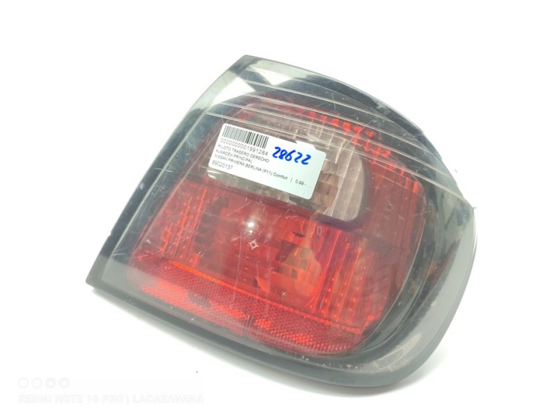 Recambio de piloto trasero derecho para nissan primera berlina (p11) comfort referencia OEM IAM 89020137  
