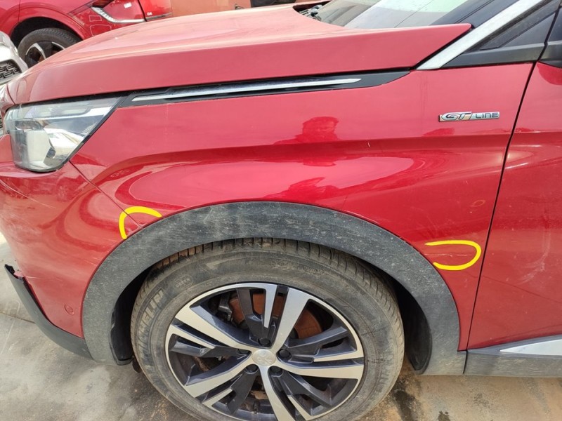 Recambio de aleta delantera izquierda para peugeot 3008 gt line referencia OEM IAM 9812305780  