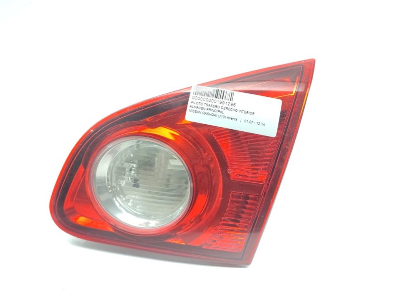 Recambio de piloto trasero derecho interior para nissan qashqai (j10) acenta referencia OEM IAM   