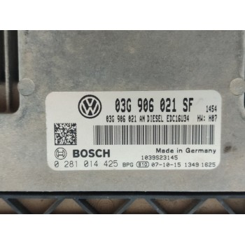 Recambio de centralita motor uce para seat leon (1p1) open referencia OEM IAM 0281014425  