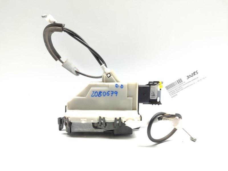 Recambio de cerradura puerta delantera derecha para citroën berlingo cuadro club l2 referencia OEM IAM 828405  