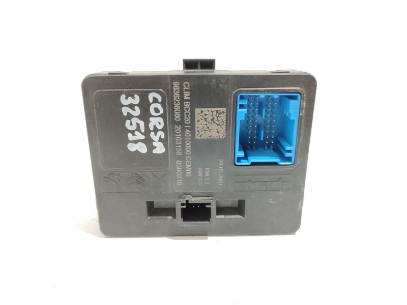 Recambio de modulo electronico para opel corsa f edition referencia OEM IAM 9836236080  