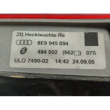 Recambio de piloto trasero derecho interior para audi a4 avant (8e) 2.0 tdi referencia OEM IAM 8E9945094  