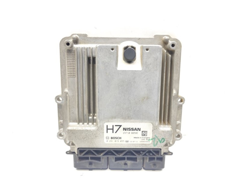 Recambio de centralita motor uce para nissan qashqai (j10) acenta referencia OEM IAM 0281019035  