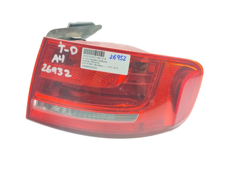 Recambio de piloto trasero derecho para audi a4 ber. (b8) básico referencia OEM IAM 009686060293  