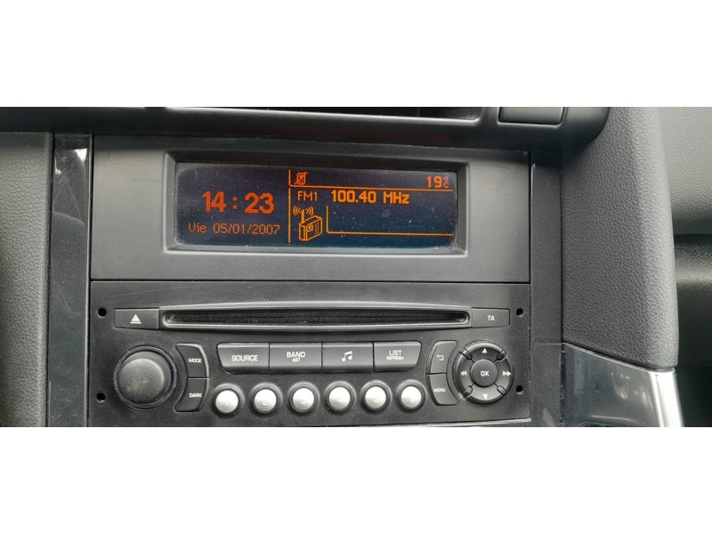 Recambio de pantalla multifuncion para peugeot 3008 active referencia OEM IAM 1607240280  