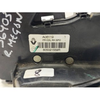 Recambio de cerradura puerta delantera derecha para renault megane iv berlina 5p business referencia OEM IAM 805021559R  