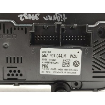 Recambio de mando climatizador para volkswagen tiguan sport bmt referencia OEM IAM 5NA907044N  