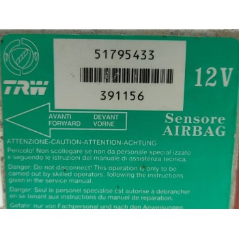 Recambio de centralita airbag para fiat grande punto (199) 1.9 8v jtd cat referencia OEM IAM 51795433  