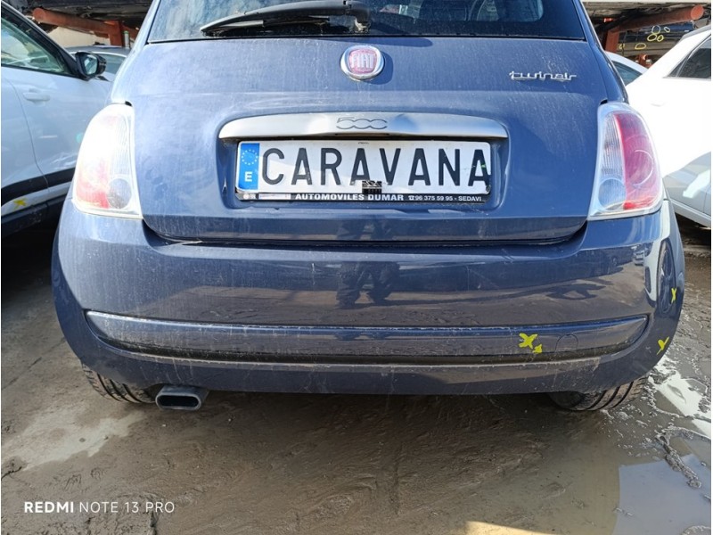 Recambio de paragolpes trasero para fiat nuova 500 (150) pop referencia OEM IAM 71777639  