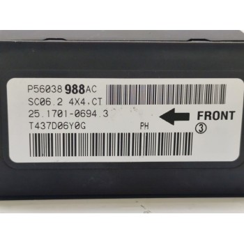 Recambio de modulo electronico para jeep wrangler / wrangler unlimited sahara referencia OEM IAM 56038988AC  