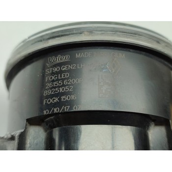 Recambio de faro antiniebla izquierdo para renault talisman icon referencia OEM IAM 261556200R  