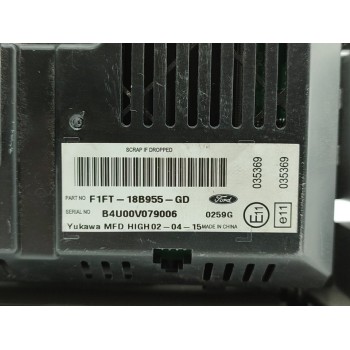 Recambio de pantalla multifuncion para ford focus lim. st-line referencia OEM IAM F1FT18B955GD  
