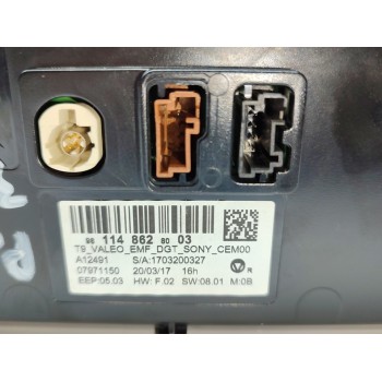 Recambio de pantalla multifuncion para peugeot 308 style referencia OEM IAM 9811486280  