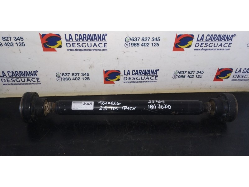 Recambio de transmision central para volkswagen touareg (7la) tdi r5 referencia OEM IAM 7L6521101E  