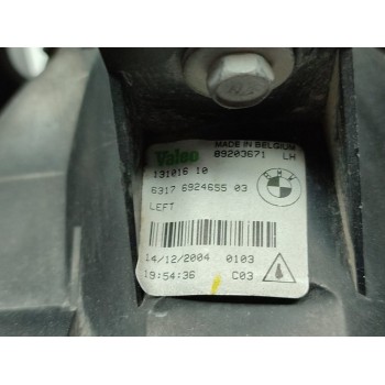 Recambio de faro antiniebla izquierdo para bmw serie 1 berlina (e81/e87) 118d referencia OEM IAM 692465503  
