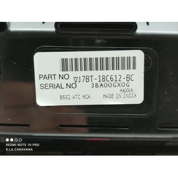 Recambio de mando climatizador para ford ka+ ultimate referencia OEM IAM J7BT18C612BC  