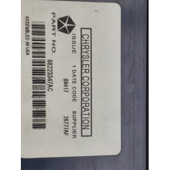 Recambio de modulo electronico para jeep wrangler / wrangler unlimited sahara referencia OEM IAM 68223796AC  