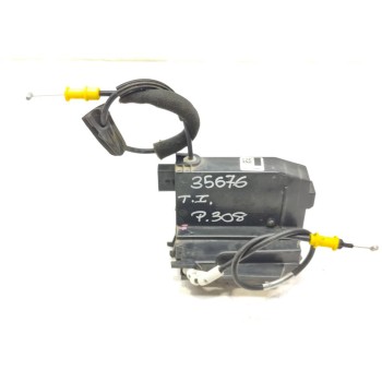 Recambio de cerradura puerta trasera izquierda para peugeot 308 active referencia OEM IAM 9810309980  