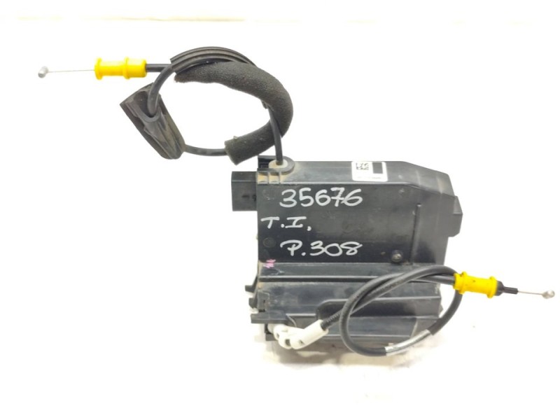 Recambio de cerradura puerta trasera izquierda para peugeot 308 active referencia OEM IAM 9810309980  